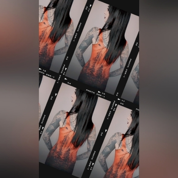 Dolls Kill Widow gothic bodycon laceup mini dress! Natures terror - Picture 7 of 13